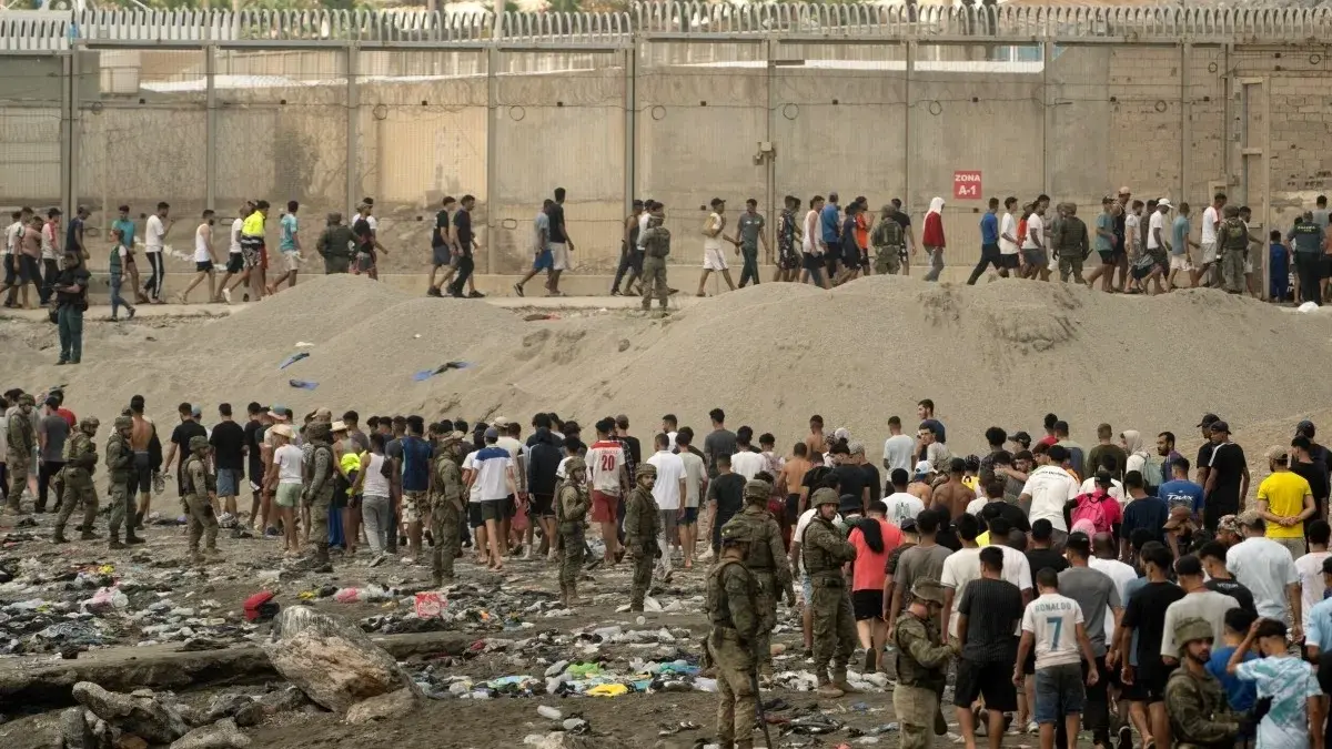 أزمة سبتة ارتبطت بحملة تضليل واسعة على شبكات التواصل الاجتماعي (أ ف ب) أزمة سبتة ارتبطت بحملة تضليل واسعة على شبكات التواصل الاجتماعي (أ ف ب)