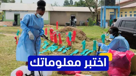 related_news_inside_blogsاختبر معلوماتك - أي من الدول شهدت تفشيًا كبيرًا لفيروس إيبولا في العقد الأخير؟