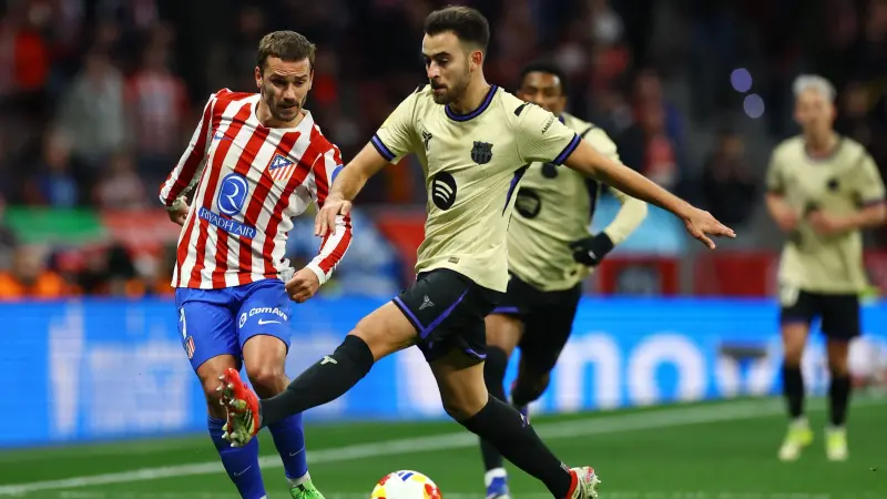 موعد مباراة أتلتيكو مدريد وبرشلونة في إياب نصف نهائي كأس ملك إسبانيا