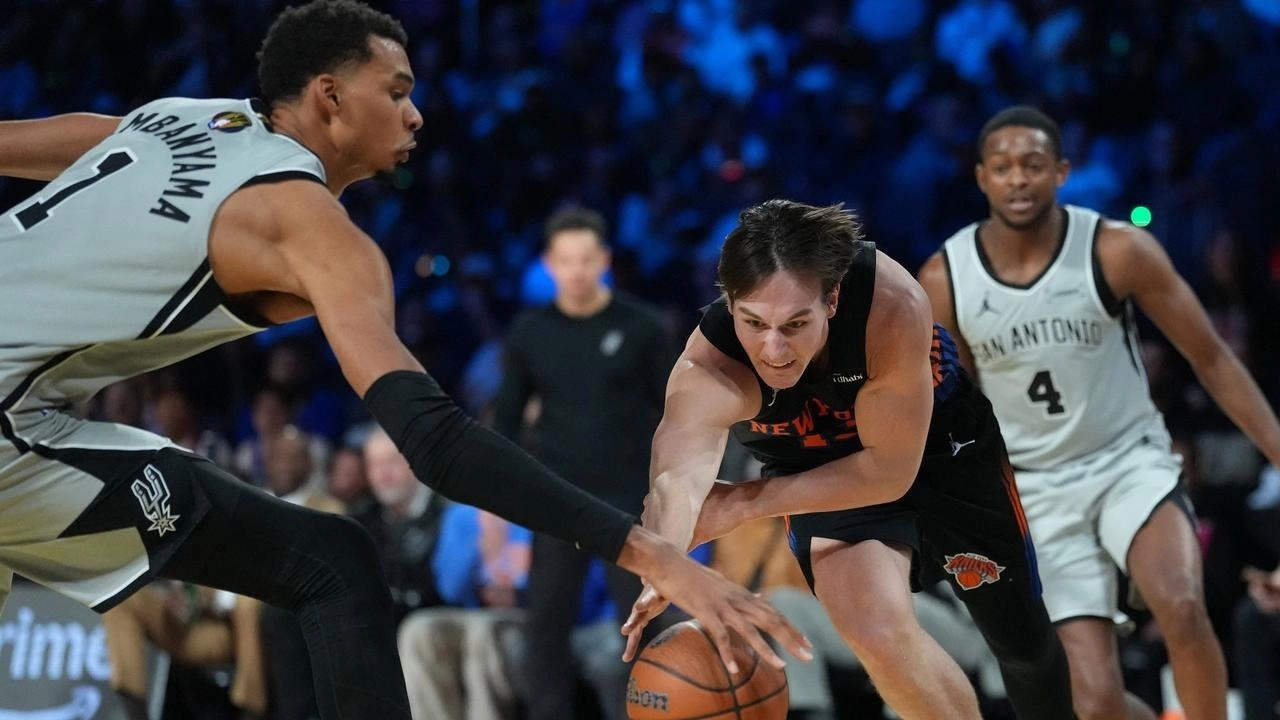 نيويورك نيكس بطلا لكأس دوري السلة الأميركي بعد إسقاط سبيرز 