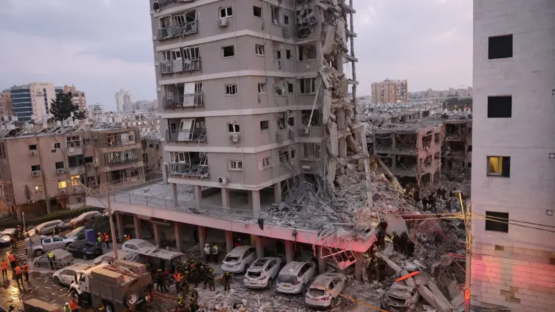 صدمة بإسرائيل.. ارتفاع حصيلة القتلى والجرحى في الهجوم الإيراني