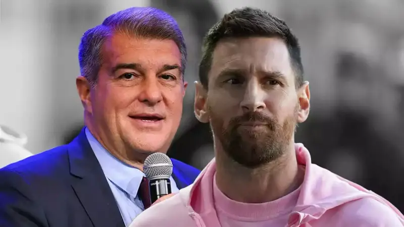 لابورتا يدافع عن قرار الاستغناء عن ميسي ويهاجم ريال مدريد والتحكيم