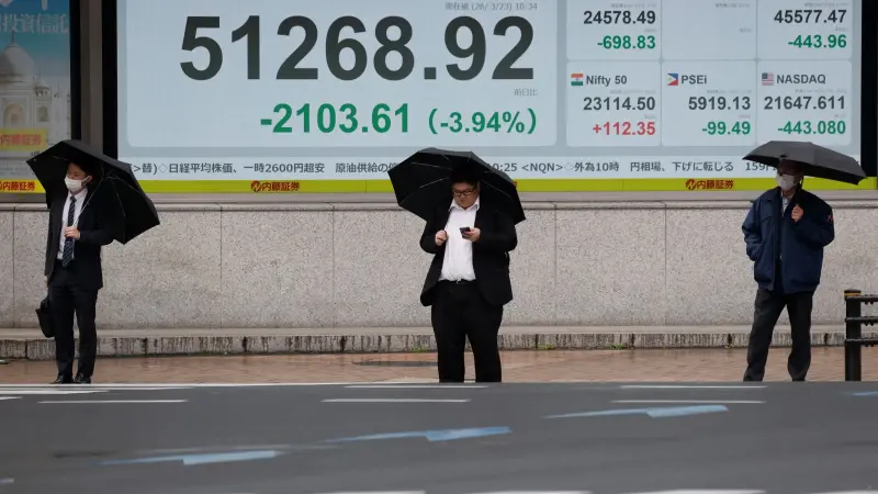 البورصة اليابانية تتجاهل تهديدات ترامب بالتصعيد في حرب إيران