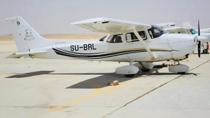 ما سبب سقوط طائرة تدريب في مصر؟