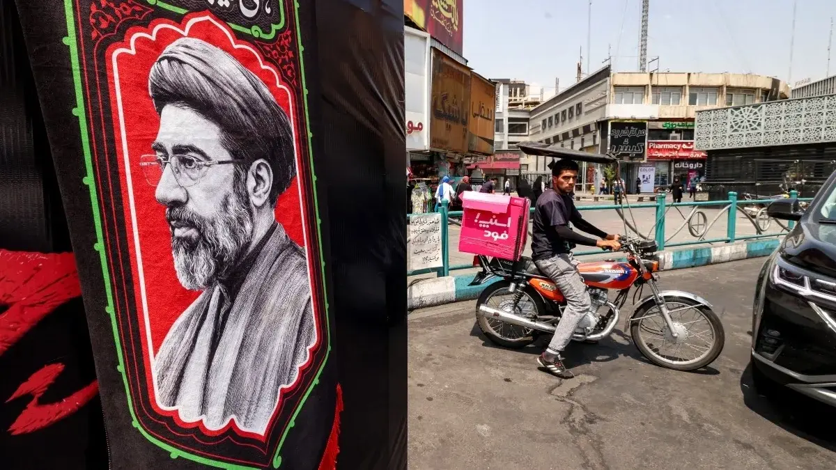 الرئيس الإيراني التقى خامنئي لبحث ملفات داخلية (أ ف ب) الرئيس الإيراني التقى خامنئي لبحث ملفات داخلية (أ ف ب)