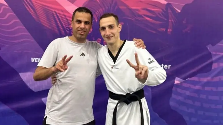 فيديو - لقطة مذهلة من محمود الطرايرة أثناء تتويجه ببرونزية بطولة العالم للتايكوندو