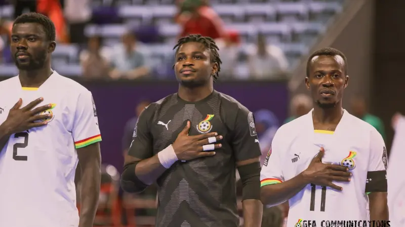 موعد مباراة أنغولا وغانا في كأس أمم إفريقيا داخل الصالات 2024 مع التشكيلة