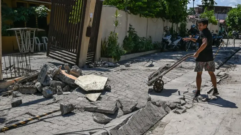 زلزال بقوة 6.3 درجات يضرب جنوب الفلبين
