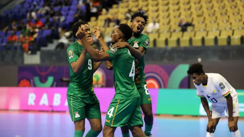 موعد مباراة زامبيا وأنغولا في كأس أمم إفريقيا داخل الصالات 2024.. زامبيا تسعى لتأكيد بدايتها القوية