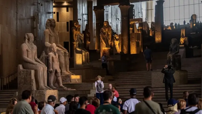 إليك آخر استعدادات افتتاح المتحف المصري الكبير