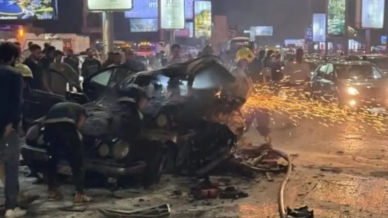 كامل تفاصيل حادث طريق السويس.. انتشال جثة السائق