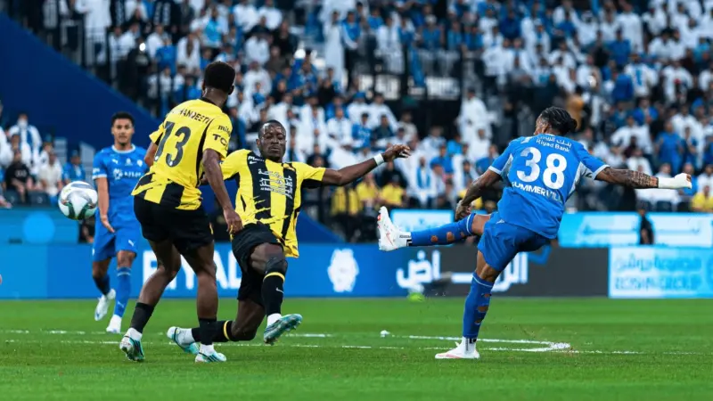 نتيجة وملخص أهداف مباراة الهلال ضد الاتحاد اليوم في كلاسيكو الدوري السعودي