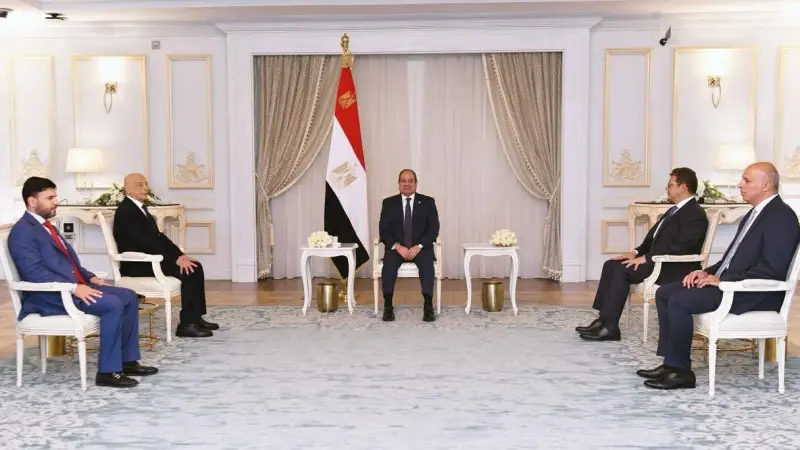 الرئيس المصري: خروج القوات الأجنبية مفتاح استقرار ليبيا