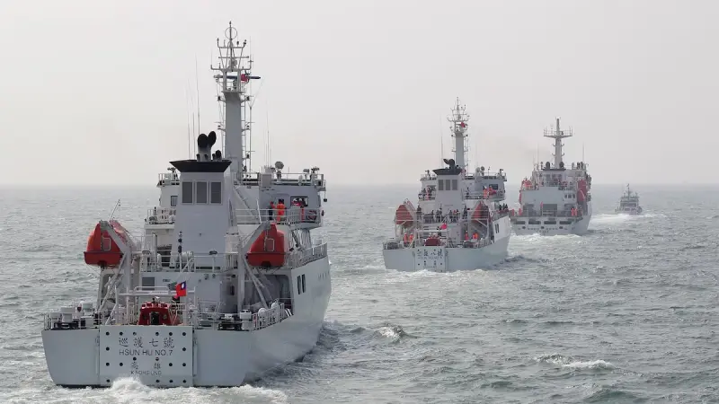تصعيد بحري بين تايوان والصين حول جزيرة متنازع عليها