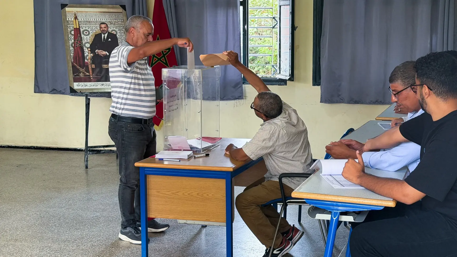 الإعلان عن النتائج النهائية لانتخابات المغرب (رويترز) الإعلان عن النتائج النهائية لانتخابات المغرب (رويترز)