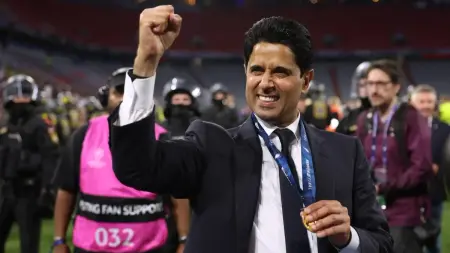 دوري أبطال أوروبا - رئيس باريس سان جيرمان عالق في الدوحة وسيغيب عن مباراة تشلسي