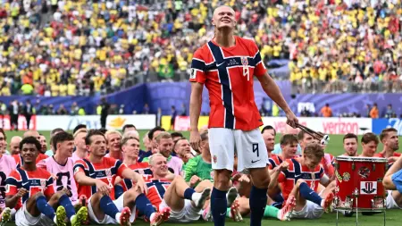 related_news_inside_blogsكأس العالم 2026 - فيديو: احتفال النرويج المميز يتواصل بقيادة هالاند بعد إسقاط البرازيل