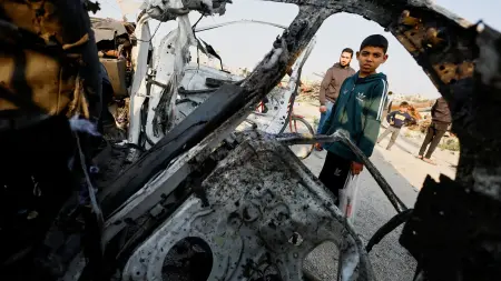 مقتل 3 فلسطينيين في هجمات إسرائيلية على غزة
