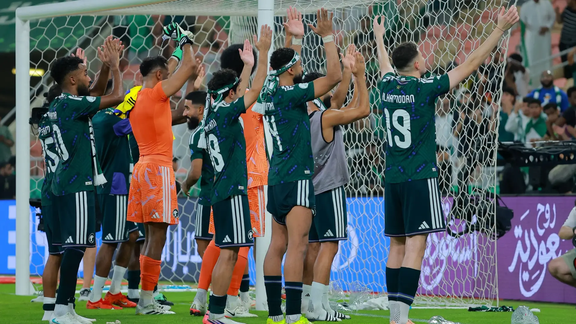 المنتخب السعودي يبحث عن لقبه التاريخي الـ4 في "خليجي 27" (رويترز) المنتخب السعودي يبحث عن لقبه التاريخي الـ4 في "خليجي 27" (رويترز)