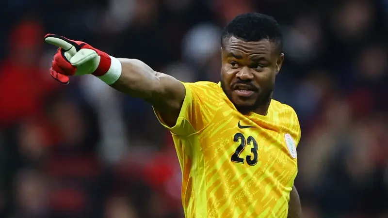 كيف علق حارس نيجيريا على دعم جماهير المغرب لبلاده أمام مصر؟