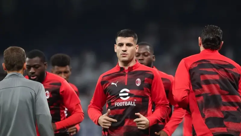 في التدريبات.. ألفارو موراتا يتعرض لإصابة قوية بسبب زميله