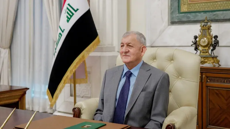 الرئيس العراقي: لن نكون منطلقا للاعتداء على أي طرف إقليمي