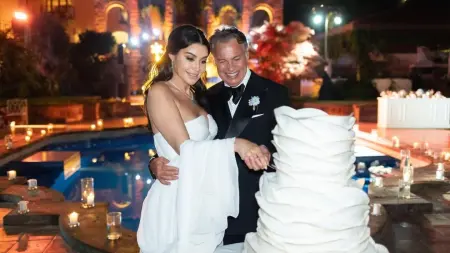 صور وفيديو - حفل زفاف أروى جودة في إيطاليا يشعل مواقع التواصل