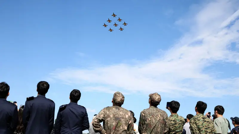 صور - أكبر معرض للمسيّرات والأسلحة في كوريا الجنوبية