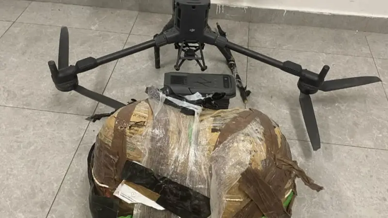 الجيش الأردني يحبط محاولة تهريب مخدرات بواسطة طائرة مسيّرة