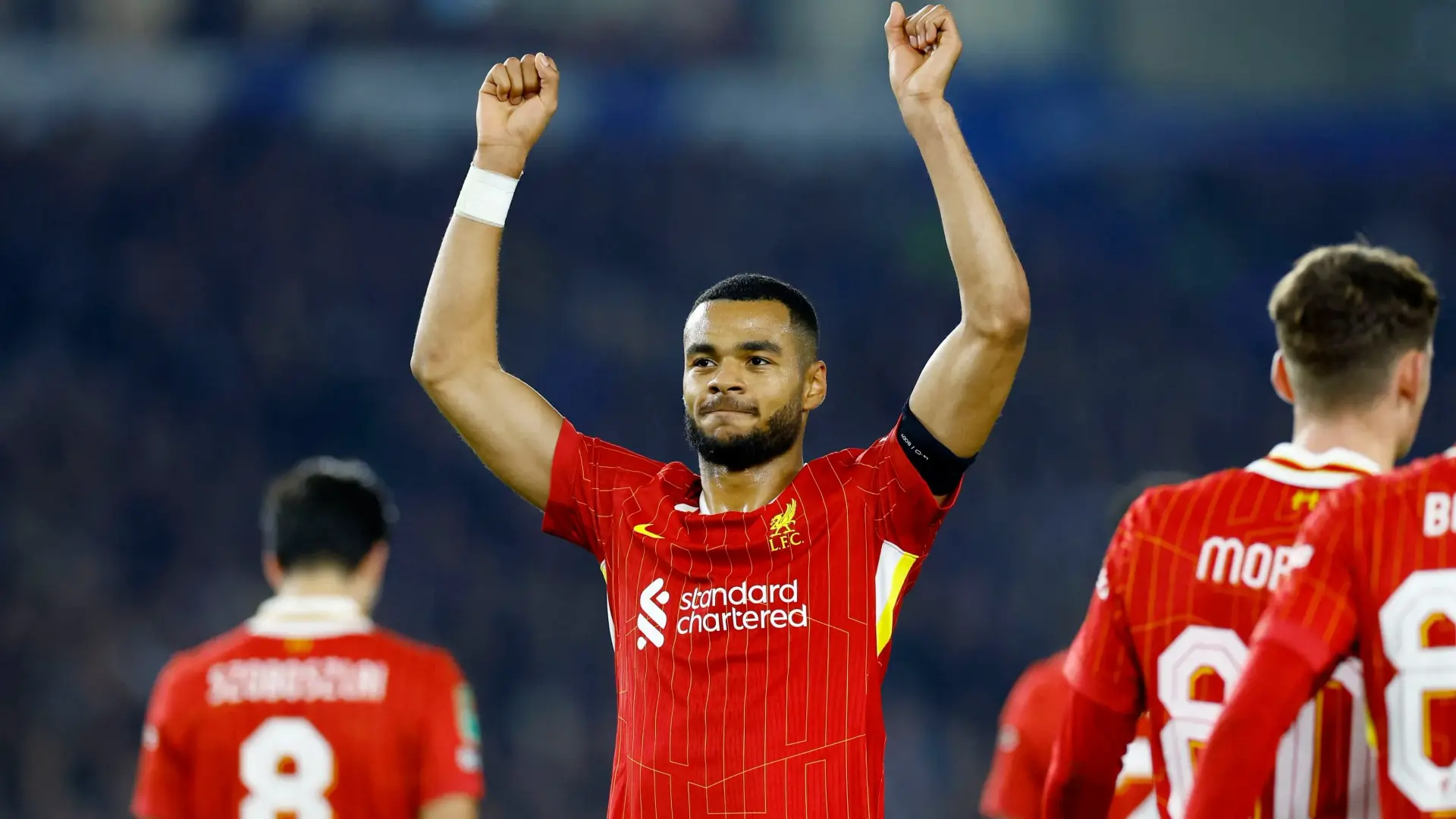 ليفربول يواجه برايتون في قمّة الجولة 10 من الدوري الإنجليزي الممتاز (رويترز) ليفربول يواجه برايتون في قمّة الجولة 10 من الدوري الإنجليزي الممتاز (رويترز)