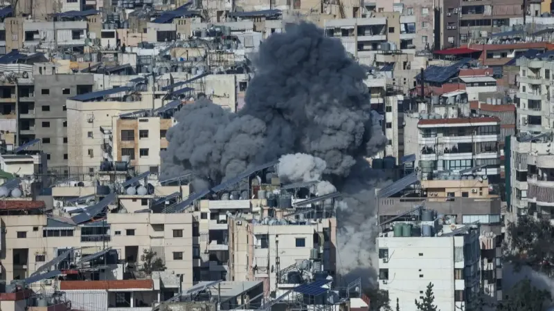 هذه حصيلة قصف إسرائيل لبناية في السعديات في لبنان