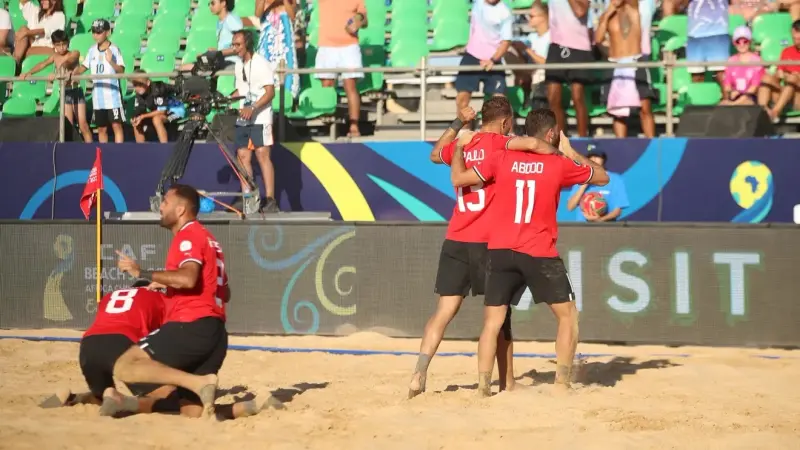 موعد مباراة مصر ضد تنزانيا في كأس أمم إفريقيا للكرة الشاطئية والقنوات الناقلة