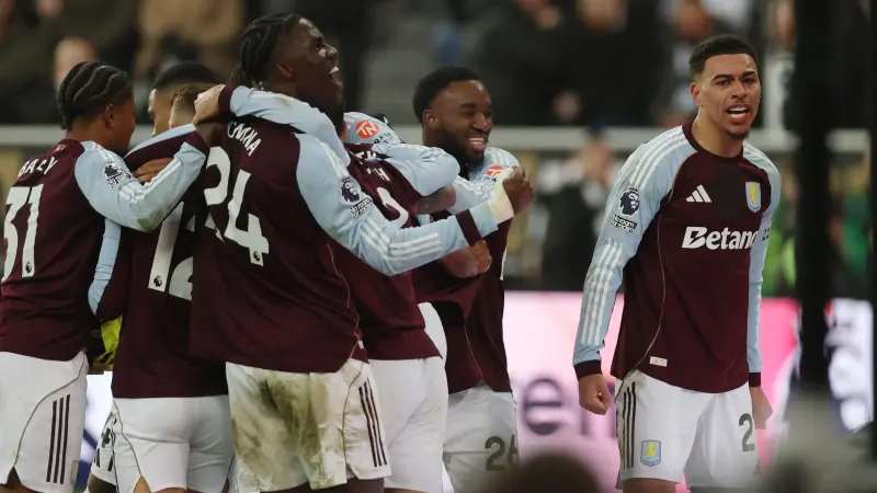 الدوري الإنجليزي - أستون فيلا يُحرج نيوكاسل في ملعبه ويواصل ملاحقة أرسنال ومانشستر سيتي