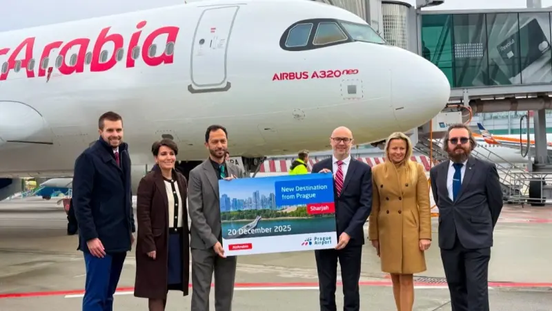 العربية للطيران تعزز وجهاتها الأوروبية بخط مباشر إلى براغ
