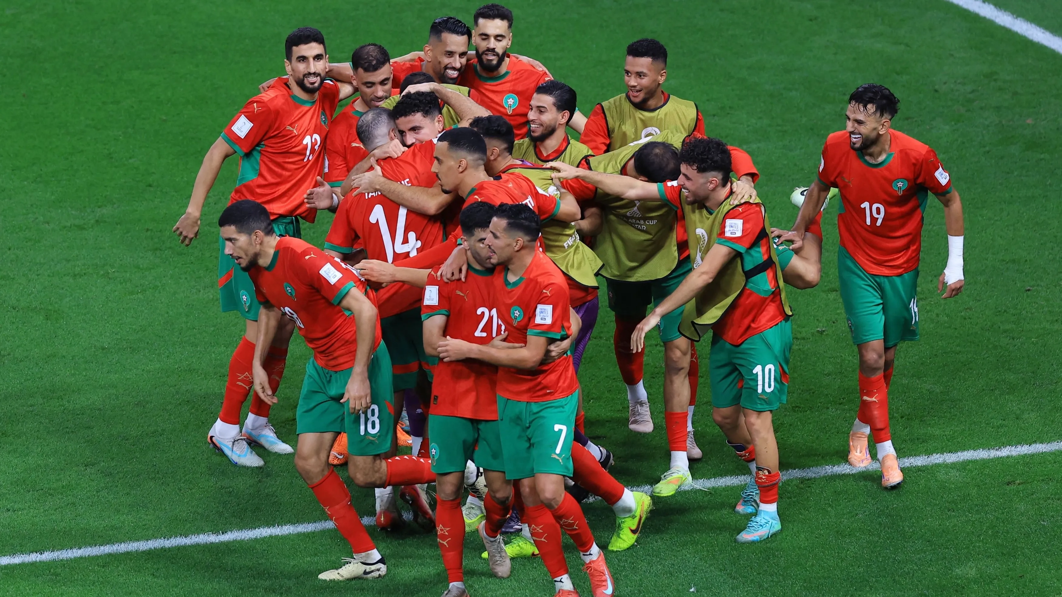 نتيجة وملخص مباراة المغرب والإمارات.. أسود الأطلس في النهائي 