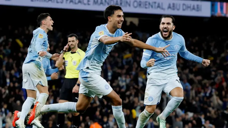كأس الرابطة الإنجليزية - مانشستر سيتي يعبر برايتون بركلات الترجيح ويواصل الدفاع عن لقبه