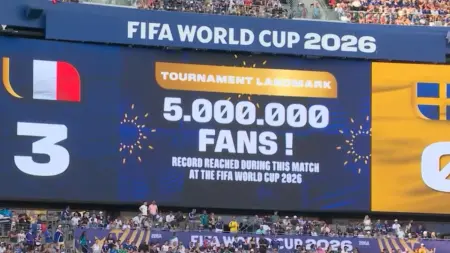 related_news_inside_blogsكأس العالم 2026 - عدد جماهير مباريات المونديال يتخطى حاجز الـ5 ملايين