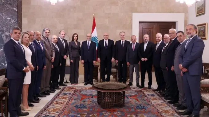 عون: لا تراجع عن عن قرار التفاوض.. ولبنان متمسك بسيادته