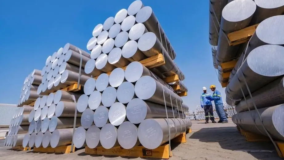 إجمالي مبيعات الألمنيوم هبطت بنسبة 32% (وام) إجمالي مبيعات الألمنيوم هبطت بنسبة 32% (وام)