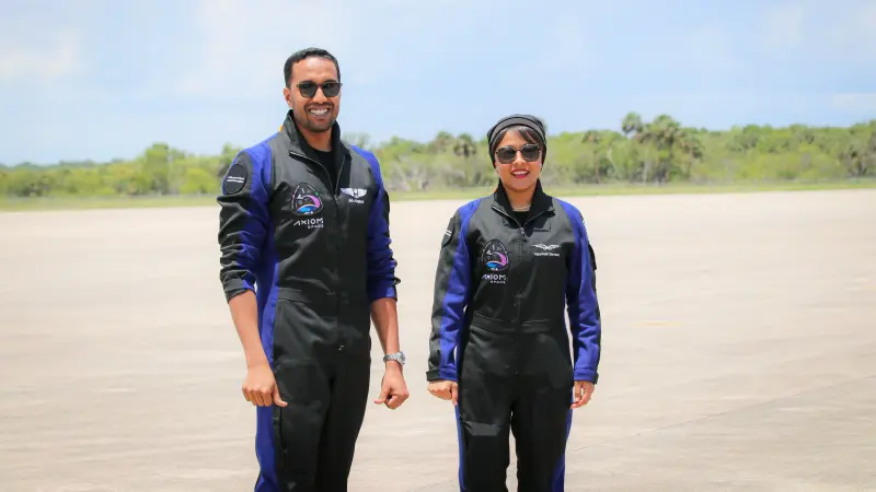 فيديو وصور - رسالة الرائدين السعوديين من الفضاء وتفاصيل مهمتهما