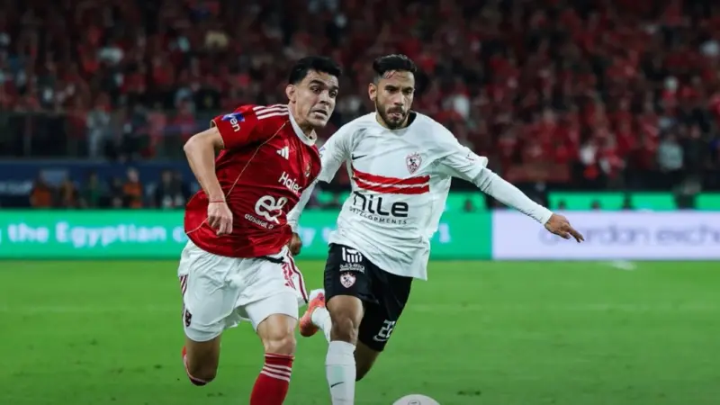 نتيجة وملخص مباراة الأهلي والزمالك.. شاهد ثنائية بن شرقي ومروان عطية