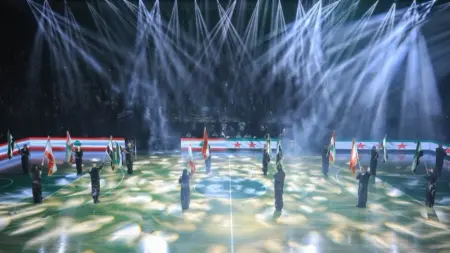 أغنية افتتاح صالة الفيحاء تثير غضب السوريين.. ما القصة؟