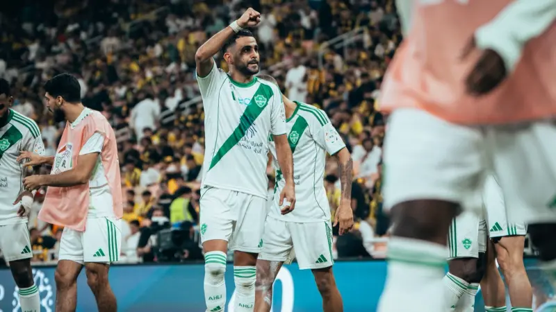 نتيجة وملخص مباراة الاتحاد والأهلي.. سحر رياض محرز يحسم الديربي