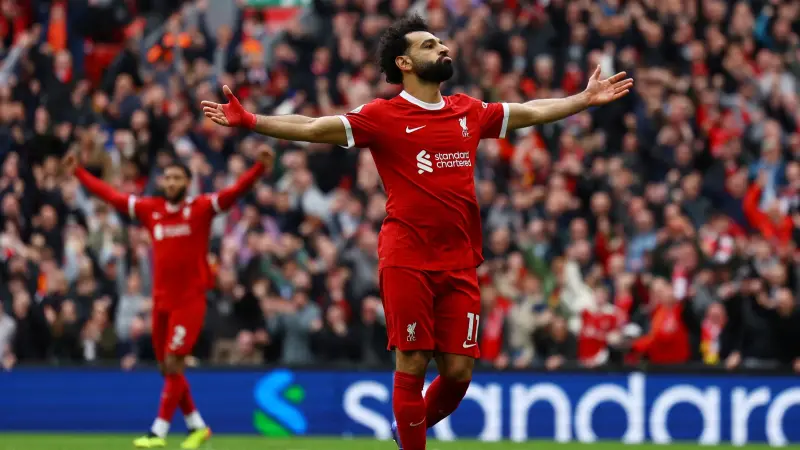 تشكيلة ليفربول اليوم أمام أتالانتا في الدوري الأوروبي 2023-24.. صلاح يتقدّم تشكيلة ليفربول