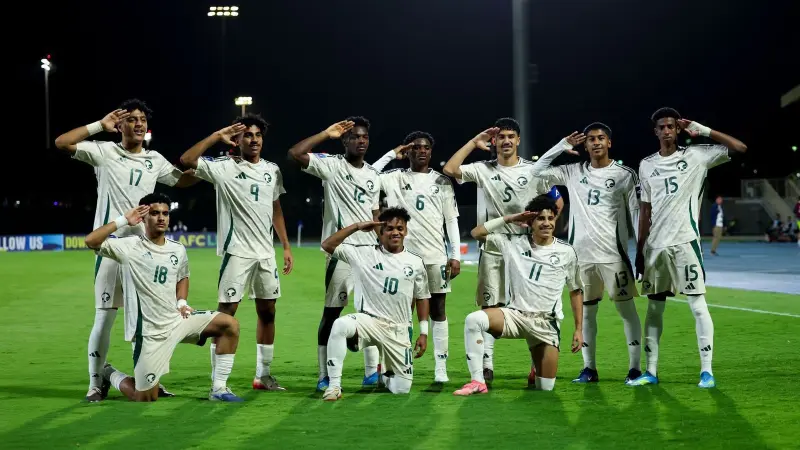 ترتيب مجموعة السعودية في كأس آسيا للناشئين تحت 17 سنة 2026.. الأخضر أول الواصلين إلى المونديال
