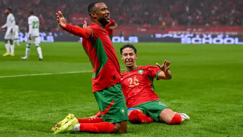 فيديو - أيوب الكعبي يسجل هدفا مذهلا في شباك جزر القمر