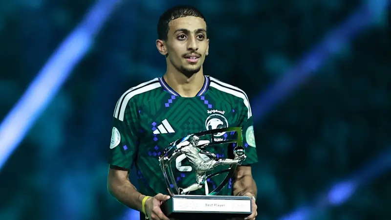 الجوائز الفردية في كأس الخليج 2026.. سيطرة سعودية