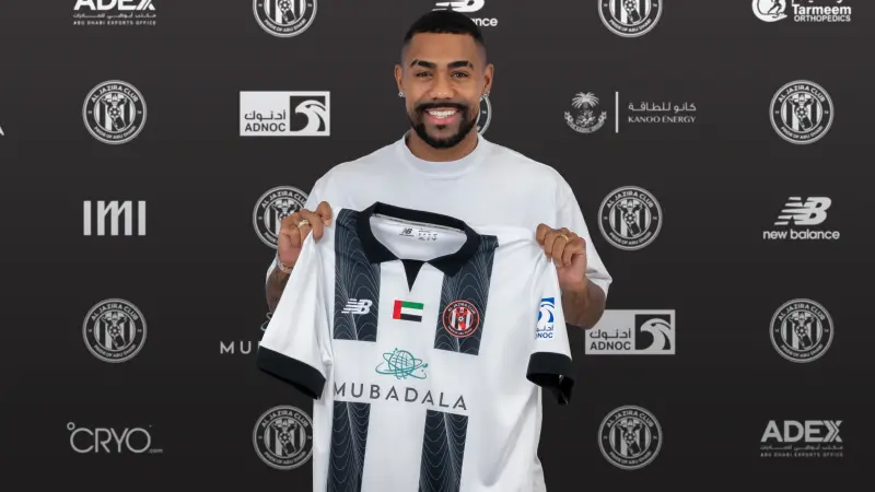 الانتقالات - الجزيرة الإماراتي يعلن رسميا تعاقده مع البرازيلي مالكوم أوليفيرا