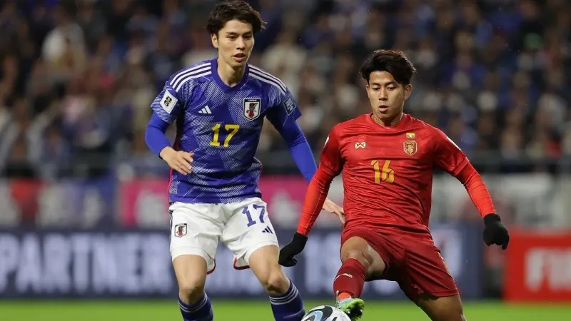 القنوات الناقلة لمباراة اليابان اليوم ضد ميانمار في تصفيات كأس العالم 2026.. مواجهة شكلية