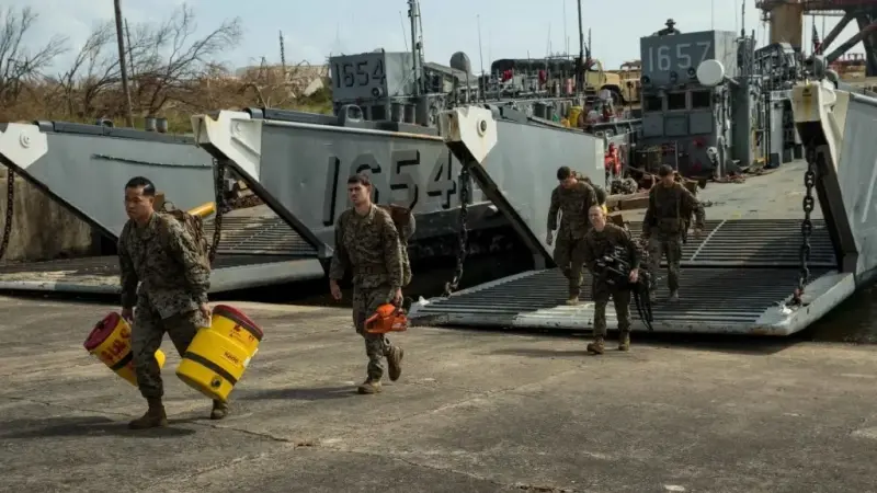 واشنطن تنشر مئات عناصر المارينز في فلوريدا لهذا السبب